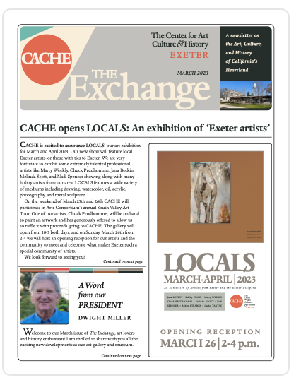 Exchange March Newsletter