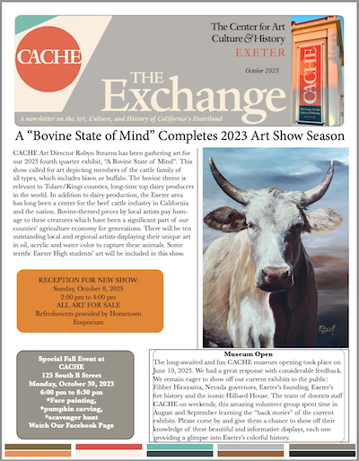 CACHE October Newsletter