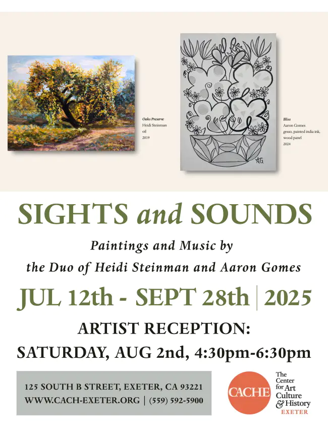 Sights and Sounds Flyer July12 through Sept 28th